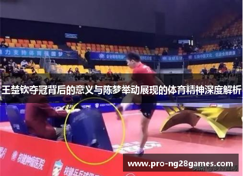 王楚钦夺冠背后的意义与陈梦举动展现的体育精神深度解析