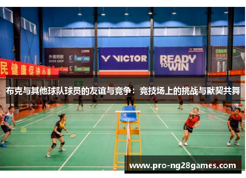 布克与其他球队球员的友谊与竞争：竞技场上的挑战与默契共舞